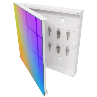 Colorful gradient Wall mounted key box