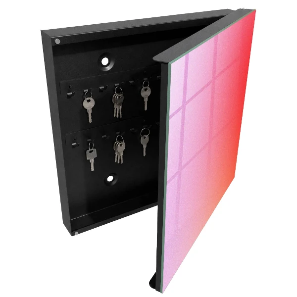 Colorful haze Key box for wall