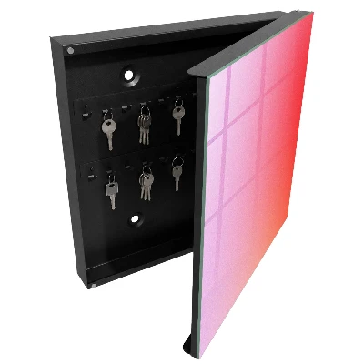 Colorful haze Key box for wall