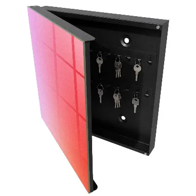 Colorful haze Key box for wall