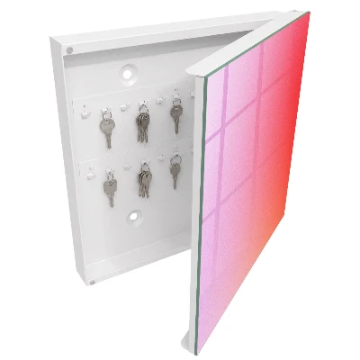 Colorful haze Key box for wall