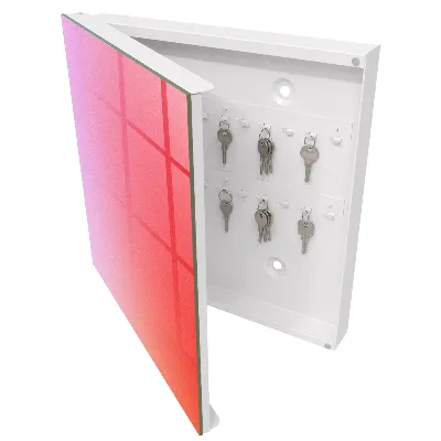 Colorful haze Key box for wall