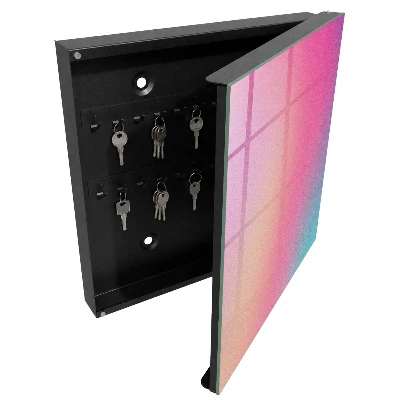 Pastel gradient Wall mounted key box