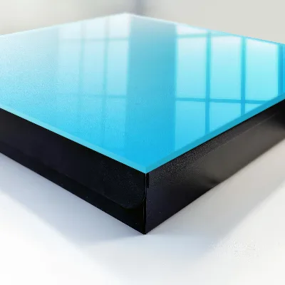 Blue gradient Wall mounted key box