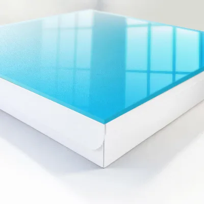 Blue gradient Wall mounted key box