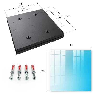 Blue gradient Wall mounted key box