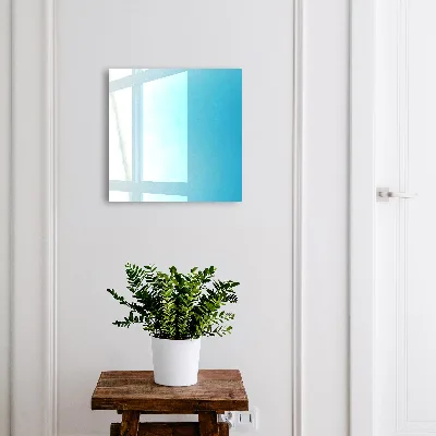 Wall mounted key box blue gradient finish