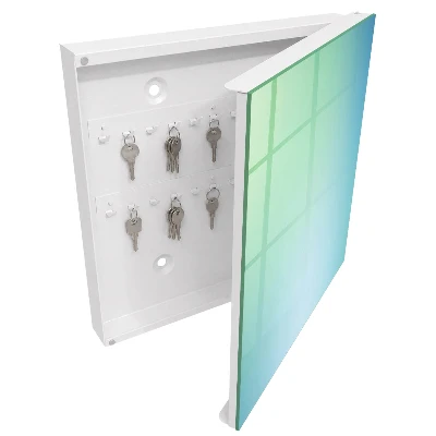 Colorful gradient Key box for wall