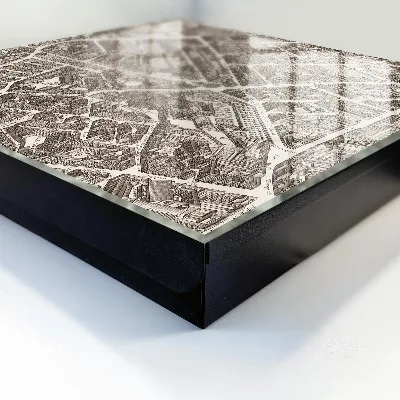 City map Key cabinet