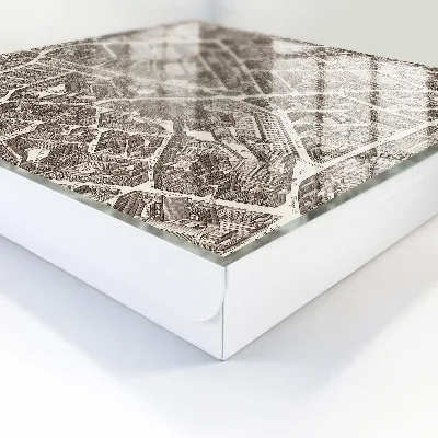 City map Key cabinet