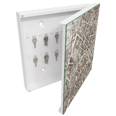 City map Key cabinet