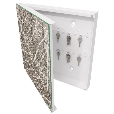 City map Key cabinet