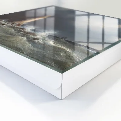 Stormy sea Wall mounted key box