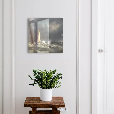 Stormy sea Wall mounted key box
