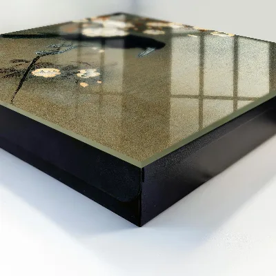 Ohara Koson Crow and Cherry Blossoms Wall mounted key box