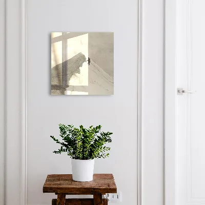 Key cabinet with mountain climbing design