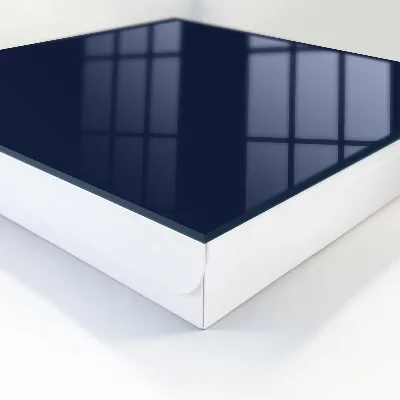 Dark navy blue Wall mounted key box