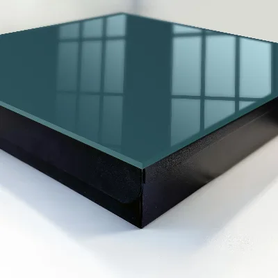 Dark turquoise Wall mounted key box