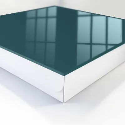 Dark turquoise Wall mounted key box