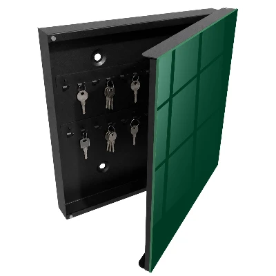 Bottle green Key cabinet