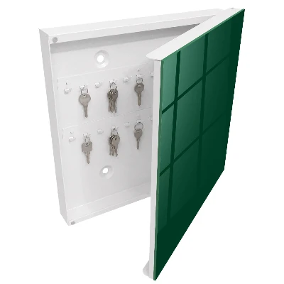 Bottle green Key cabinet