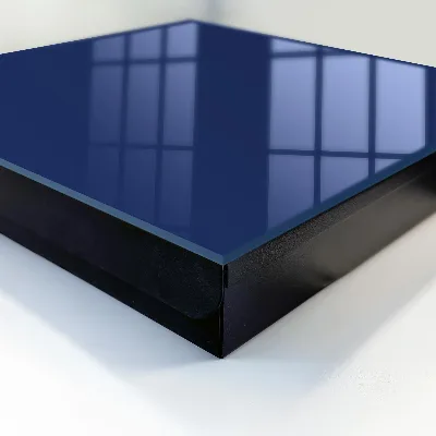 Vibrant navy blue Key cabinet