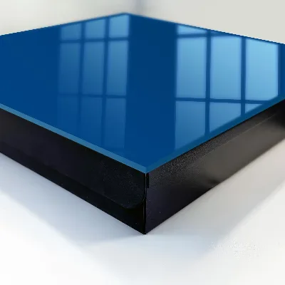 Dark blue Key box for wall