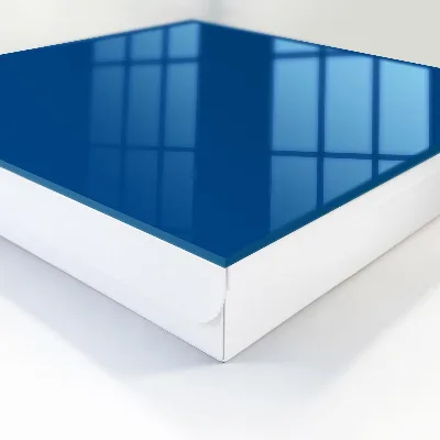 Dark blue Key box for wall