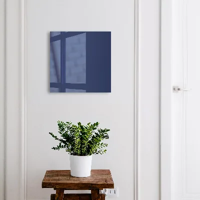 Dark blue Key box for wall
