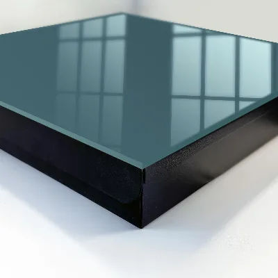 Muted turquoise Key box for wall