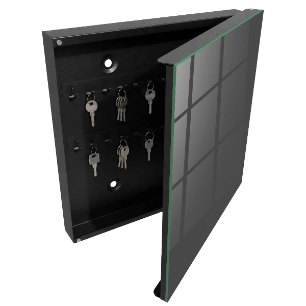 Dark grey Wall mounted key box