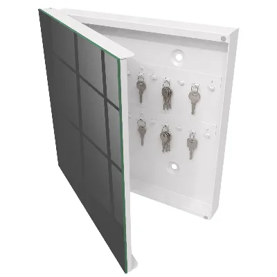 Dark grey Wall mounted key box