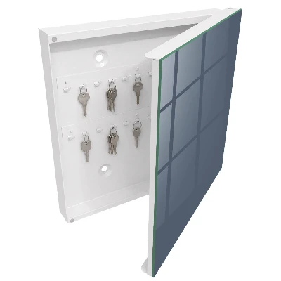 Cool grey Key box for wall