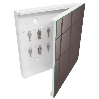 Faded brown Key cabinet