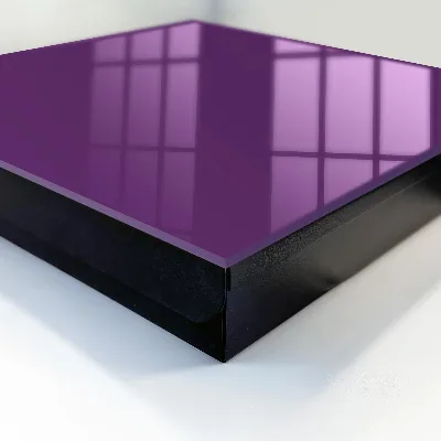 Vibrant purple Wall mounted key box