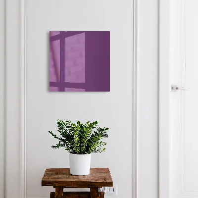 Vibrant purple Wall mounted key box