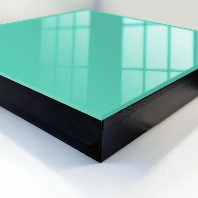 Vibrant mint Wall mounted key box