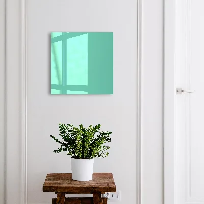 Vibrant mint Wall mounted key box