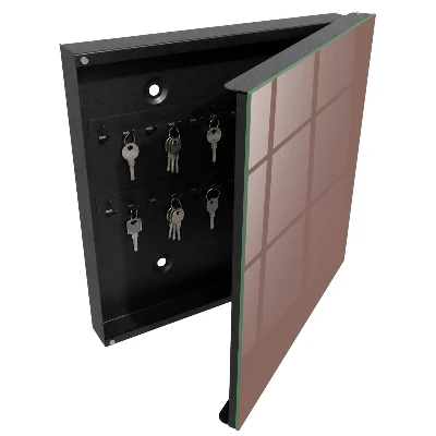 Pastel brown Key cabinet