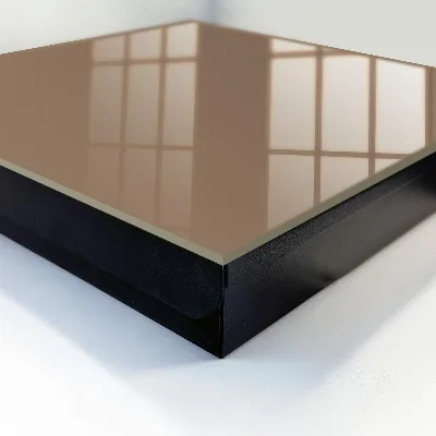 Light brown Key box for wall