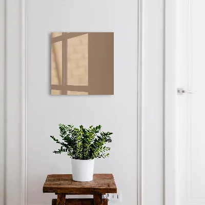 Light brown Key box for wall
