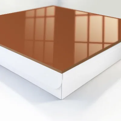 Dark orange Wall mounted key box