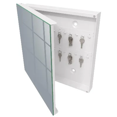 Grey Key box for wall