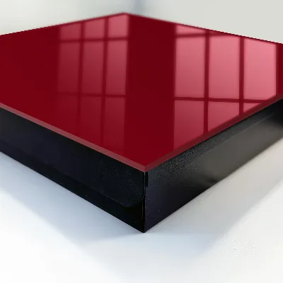 Vibrant burgundy Key cabinet