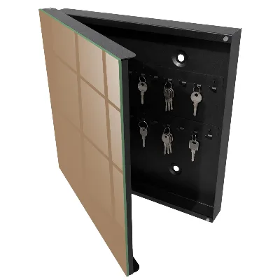 Dark orange Key cabinet