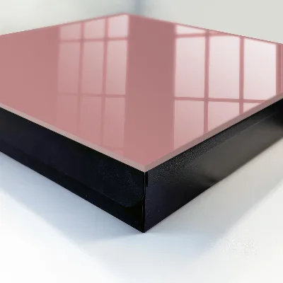 Wall mounted key box in vibrant burgundy