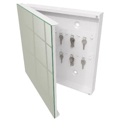 Key cabinet warm grey