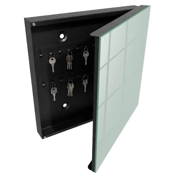 Light mint Key box for wall