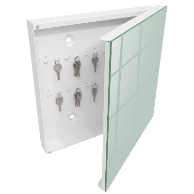 Light mint Key box for wall
