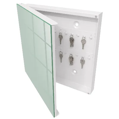 Light mint Key box for wall